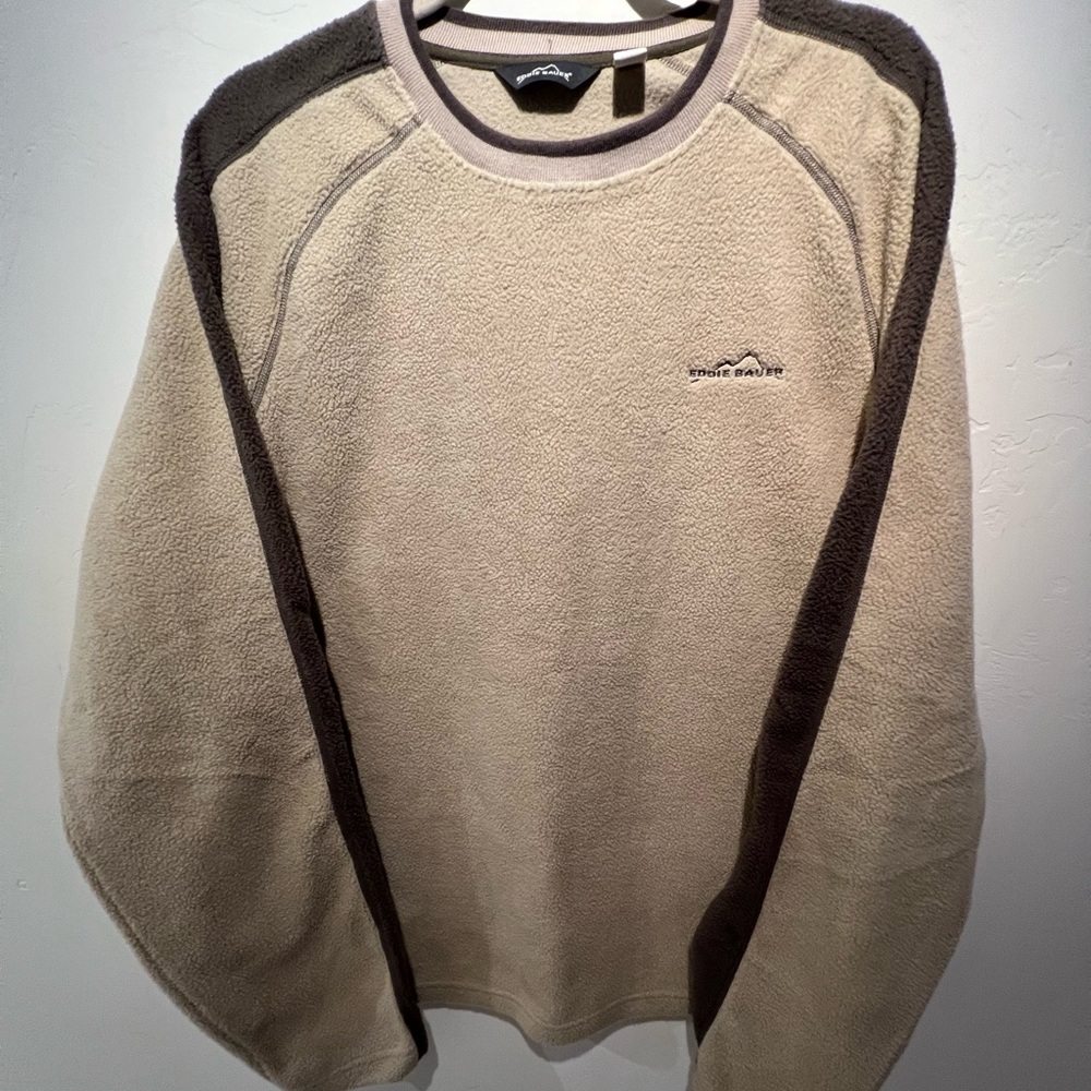 Eddie Bauer Mens Pullover fleece. Size XL